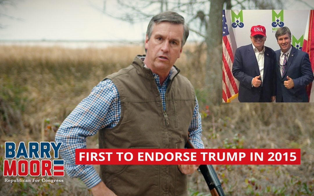 Barry Moore releases ads highlighting tough stance on the Biden Border Crisis and his pro-Trump record